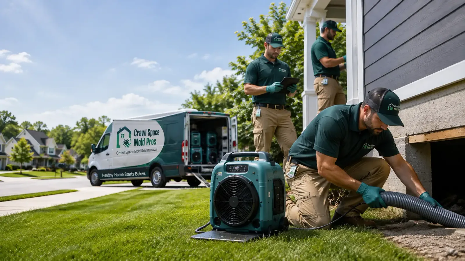 Crawl Space Mold Removal in Allison, TX